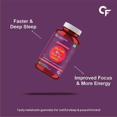 CF Melatonin + Tagara Veg Gummies 60's - Mental Health