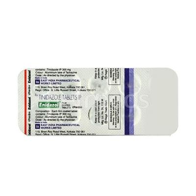 Enidazol 300mg Tablet 10'S - Bacterial Infections-OAB