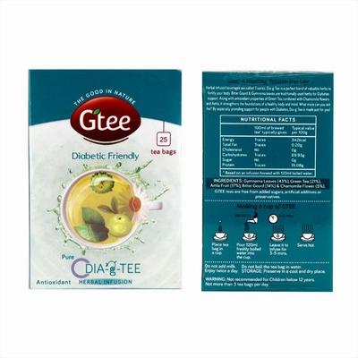 GTEE Dia-G-Tee Tea 25 Bags - Teas