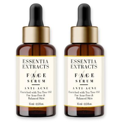 Essentia Extracts Anti Acne Face Serum - Tea Tree (Pack of 2 x 15 ml) 1's - Face Serum