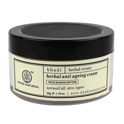 Khadi Natural Herbal Anti Ageing Cream 50 gm - Dark Circle & Wrinkle Busters