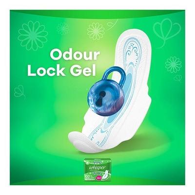 Whisper Ultra Clean Wings (XL plus) Sanitary Pad 15's - Sanitary Napkins