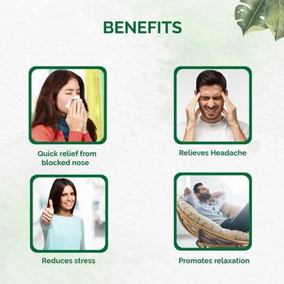 Dr.Vaidya's Inhalant (Pack of 3 x 10 gm) - Cough & Cold (Ayush)
