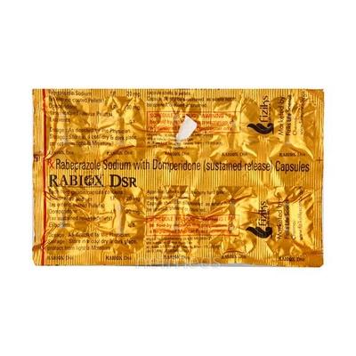 Rabiox DSR Capsule 10'S - Ulcer/Reflux/Flatulence-Aaa