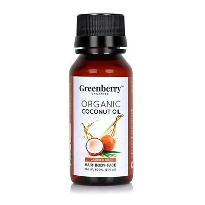 Greenberry Organics Organic Coconut Oil 50 ml - Hair Oils