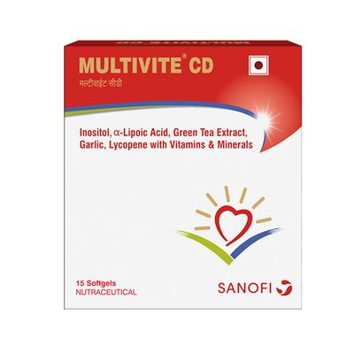 Multivite CD Softgels 15's - Multi-Vitamins