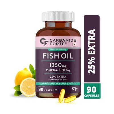 CF Omefish 1250 mg Fish Oil Softgel Capsule 90's - Omega Fish Oil Fatty Acids