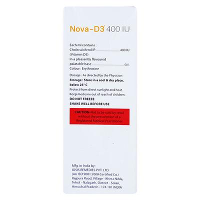 NOVA D3 Oral Solution 30ml - Supplements-Vit