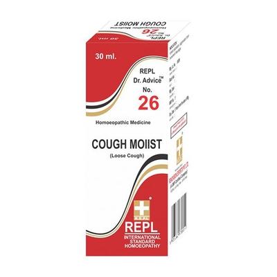Repl Dr. Advice No.26 Cough Moist Drops 30 ml - Homeopathic Drops