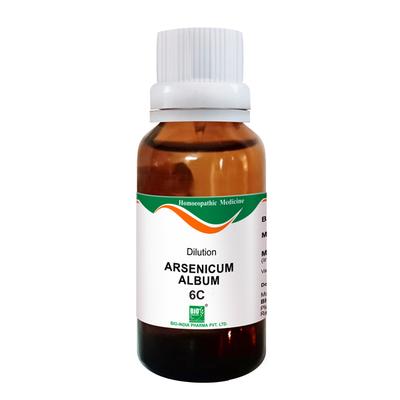 Bio-India Dilution Arsenicum Album 6C Liquid 30 ml - Dilutions