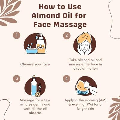 Essentia Extracts Pure Cold Pressed Oil - Sweet Almond (Pack of 2 x 25 ml) 1's - Massage Oils