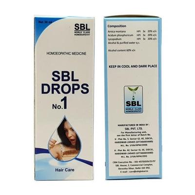 SBL Drops No.1 Hair Care 30 ml - Personal Care(Homeopathy)