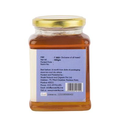 Praakritik Natural Raw Honey 500 gm - Honey