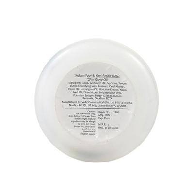 Aloe Veda Kokum Foot & Heel Repair Butter with Clove Oil 100 gm - Essential Oils
