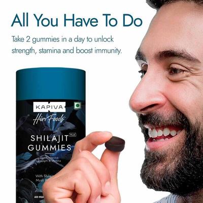 Kapiva Him Foods Shilajit Plus Gummies 60's - Health Products