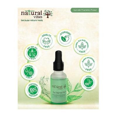 Natural Vibes Ayurvedic Tea Tree Hair Repair Serum 30 ml - Hair Serums