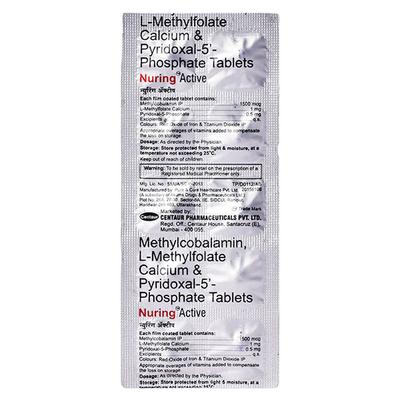 NURING ACTIVE Tablet 10's - Supplements-Vam