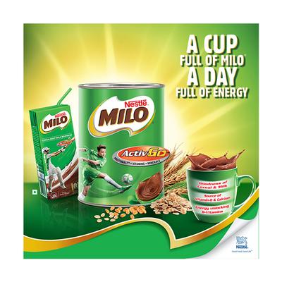 Nestle Milo Activ Go Health Drink Powder 400 gm (Refill Pack) - Kids Nutrition