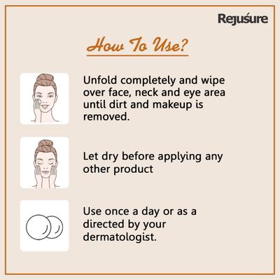 Rejusure Witch Hazel Cleaning Pads 25's - Face Wash & Cleansers