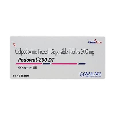 PODOWAL DT 200 Tablet 10's - Bacterial Infections-Cep