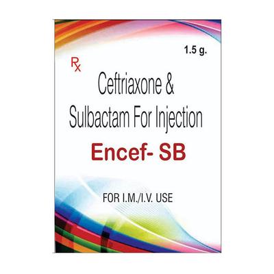 ENCEF SB Injection 1.5gm - Bacterial Infections-Cep