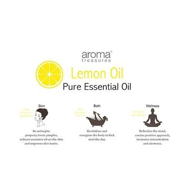 Aroma Treasures Pure Essential Oil - Lemon 10 ml - Essential Oils