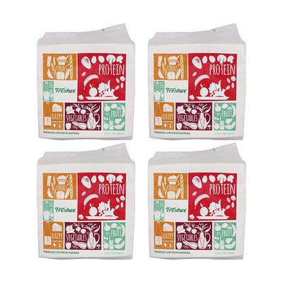 Freshee 2 Ply Premium Luncheon Napkins (Pack of 4) - Tissues & Wipes