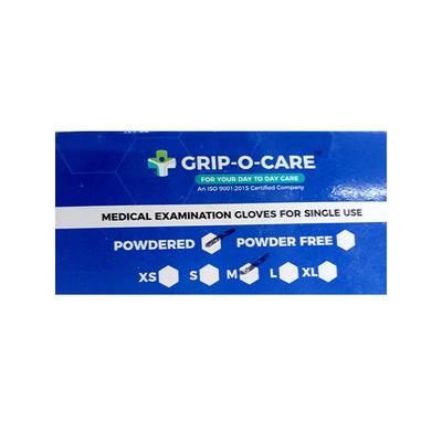 Grip-o-Care Latex Examination Gloves (M) 100's - Surgical Consumable