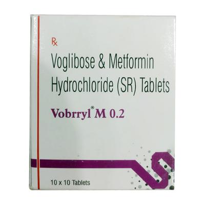 VOBRRYL M 0.2mg Tablet 10's - Diabetes-Ant