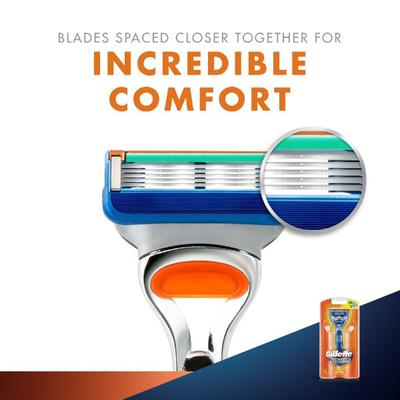 Red Gillette Fusion Razor Gillette Fusion Razor