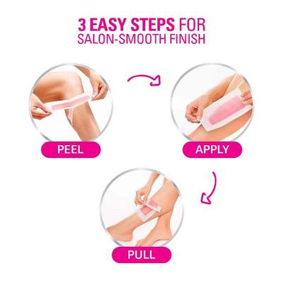 Veet Half Body Wax Strips - Normal Skin 8's - Shaving & Hair Removal