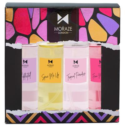 Moraze Body Mist Spray - For Men & Women (Pack of 4 x 50 ml) 1's - Body Mist/Spray