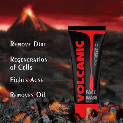 The Men's Lab Volcanic Face Wash Gel 100 ml - Face Washes