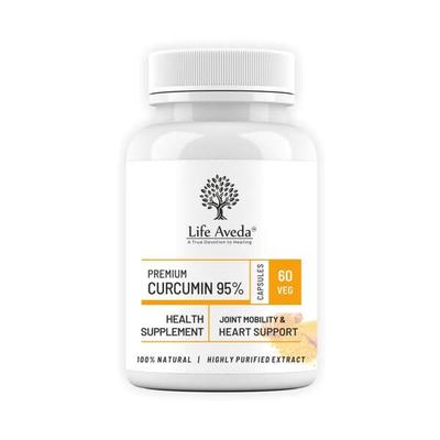 Life Aveda Premium Curcumin 95% Veg Capsule 60's - Speciality Medicines