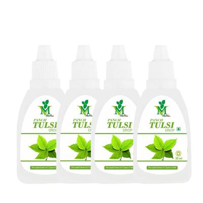 Mint Veda Panch Tulsi Drop (Pack of 4 x 30 ml) - Vitamin C