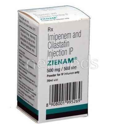 Zienam 500/500mg Injection 1's - Bacterial Infections-OBL
