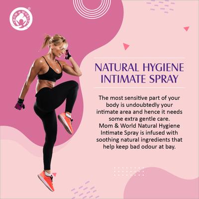 Mom & World Natural Intimate Foaming Hygiene Wash 100 ml - Intimate Care