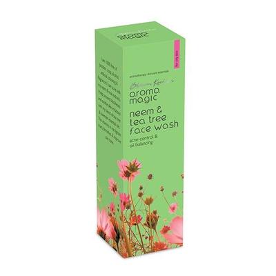 Aroma Magic Face Wash - Neem & Tea Tree 100 ml - Face Wash & Cleansers