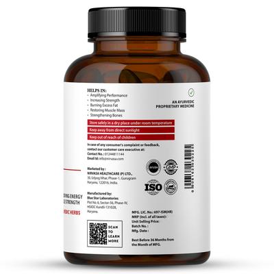 Nirvasa Maxx Josh Testo Booster Tablet (Pack of 6 x 60's) 1's - General Health