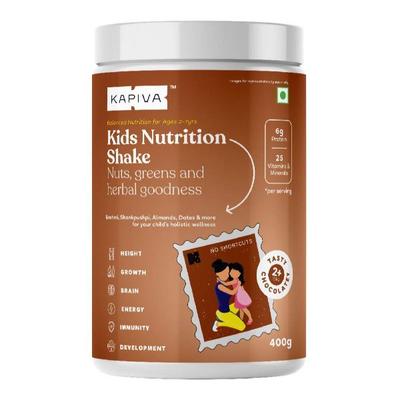Kapiva Kids Nutrition Shake Powder - Tasty Chocolate (2-7 yrs) 400 gm - Health Products
