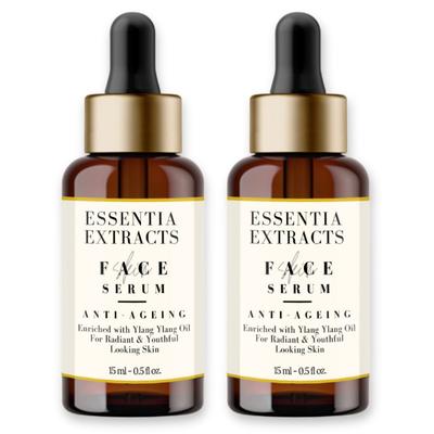 Essentia Extracts Anti Ageing Face Serum - Ylang Ylang (Pack of 2 x 15 ml) 1's - Face Serum
