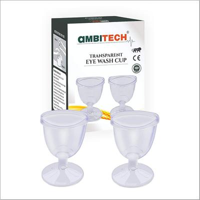 Ambitech Transparent Eye Wash Cup (Pack of 2) - Men Eyeglasses