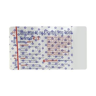 Telma R 5mg Tablet 10'S - Hypertension-Ang