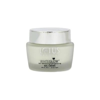 Lotus Herbals Whiteglow Skin Whitening & Brightening SPF 25 Pa++ Gel Creme 60 gm - Face Gels