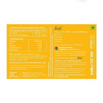 Imiboost 300 Capsule 10's - General Health