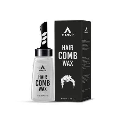 Man-Up Hair Comb Wax 140 ml - Hair Combs