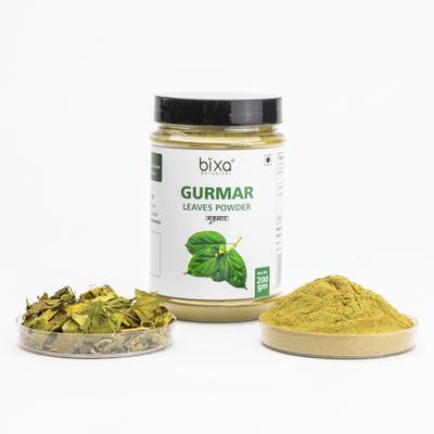 Bixa Botanical Gudmar Leaves Powder 200 gm - Diabetes Care (Ayush)