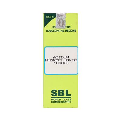 SBL Acidum Hydrofluoricum 1M Liquid 30 ml - Dilutions