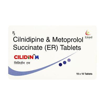 Cilidin M 10/50mg Tablet 10'S - Hypertension-Cal