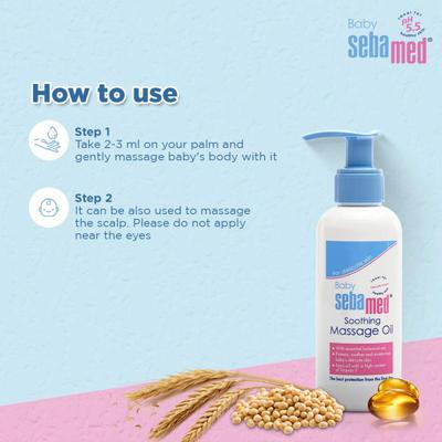 Sebamed Baby Massage Oil 150 ml (N) - Creams, Lotions & Oils